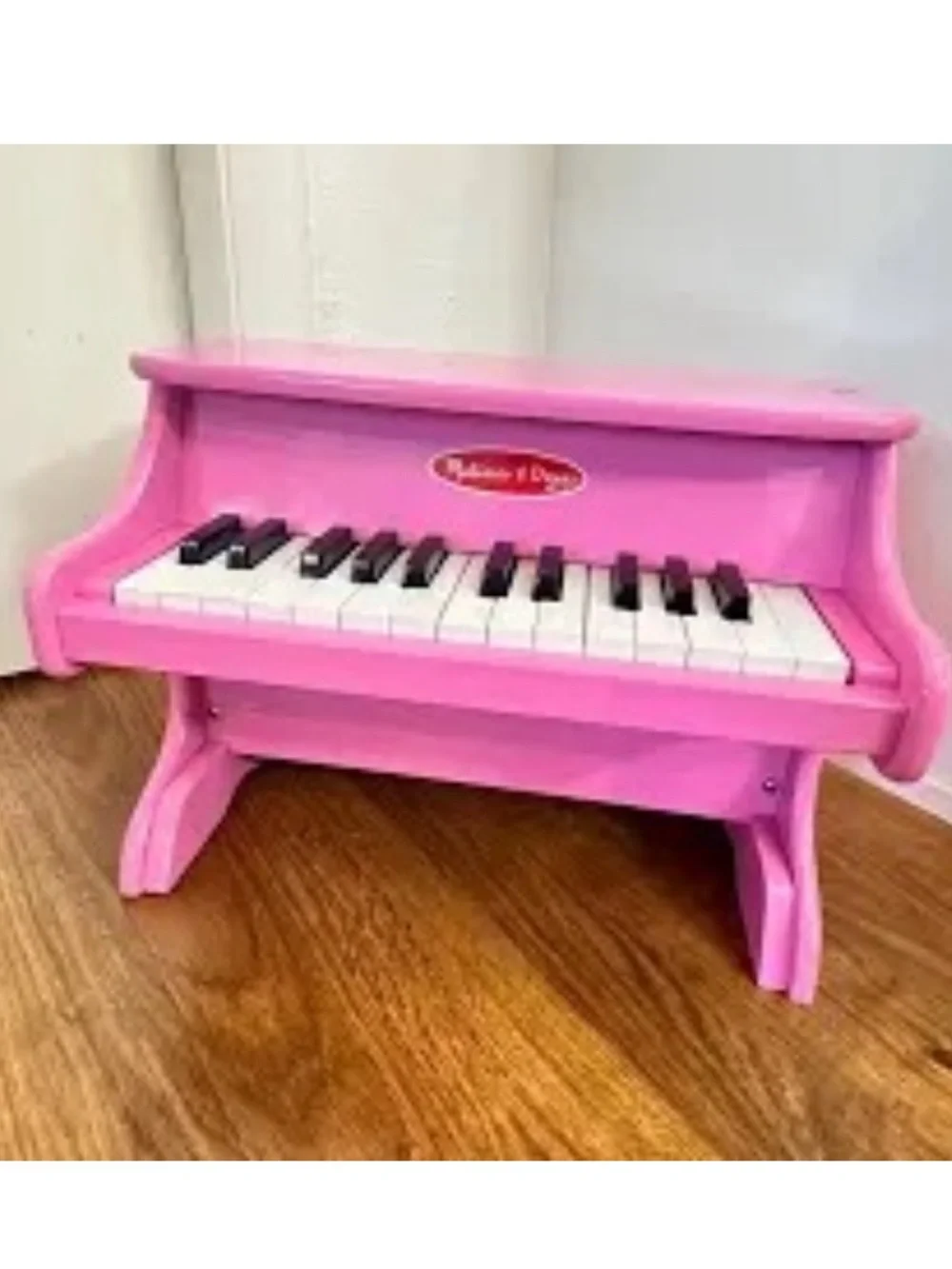 Melissa & Doug Learn To Play Pink Kids Mini Piano 25 Keys (17